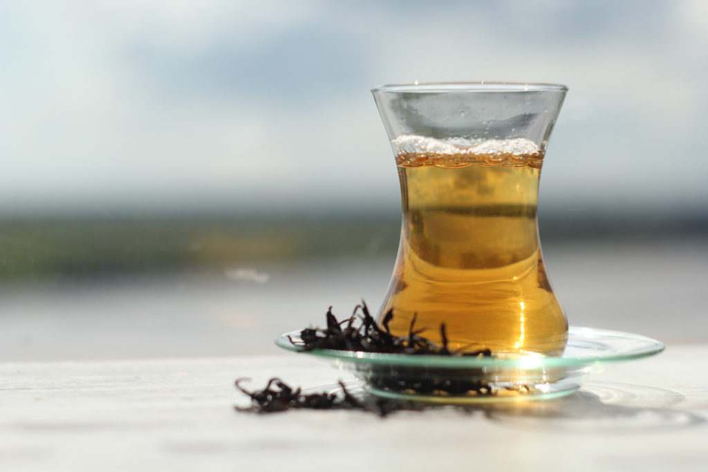 Марочный грузинский черный чай из Анасеули